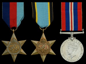 George Barkers Medals